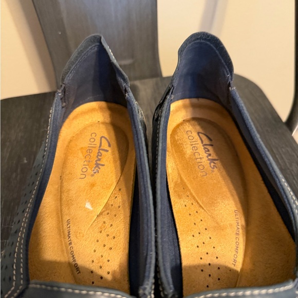 Clarks Blue Espadrilles Sz 11 - Picture 8 of 12